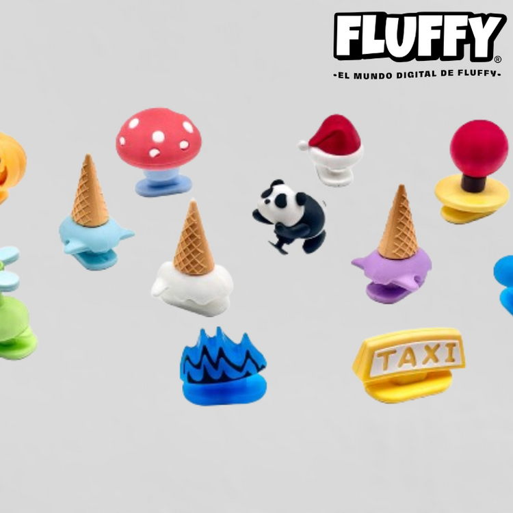 Fluffy Aletas (Intercambiables)